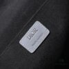 Dior Latest Collection Men's Briefcase/Handbag - Hit the Road Series, Grey CD Diamond Canvas with Signature Nylon Jacquard Straps