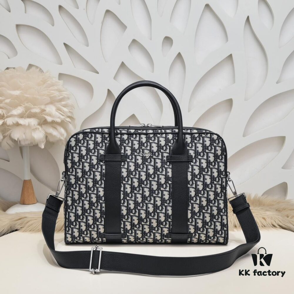 Dior Latest Men's Briefcase from Official Counter - Synchronized with Website, Original Quality