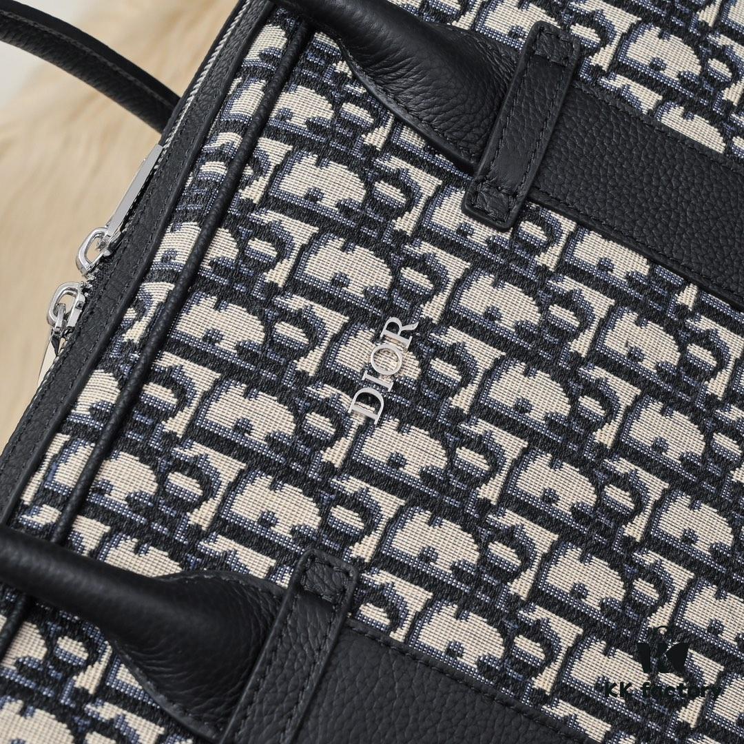 Dior Latest Men's Briefcase from Official Counter - Synchronized with Website, Original Quality
