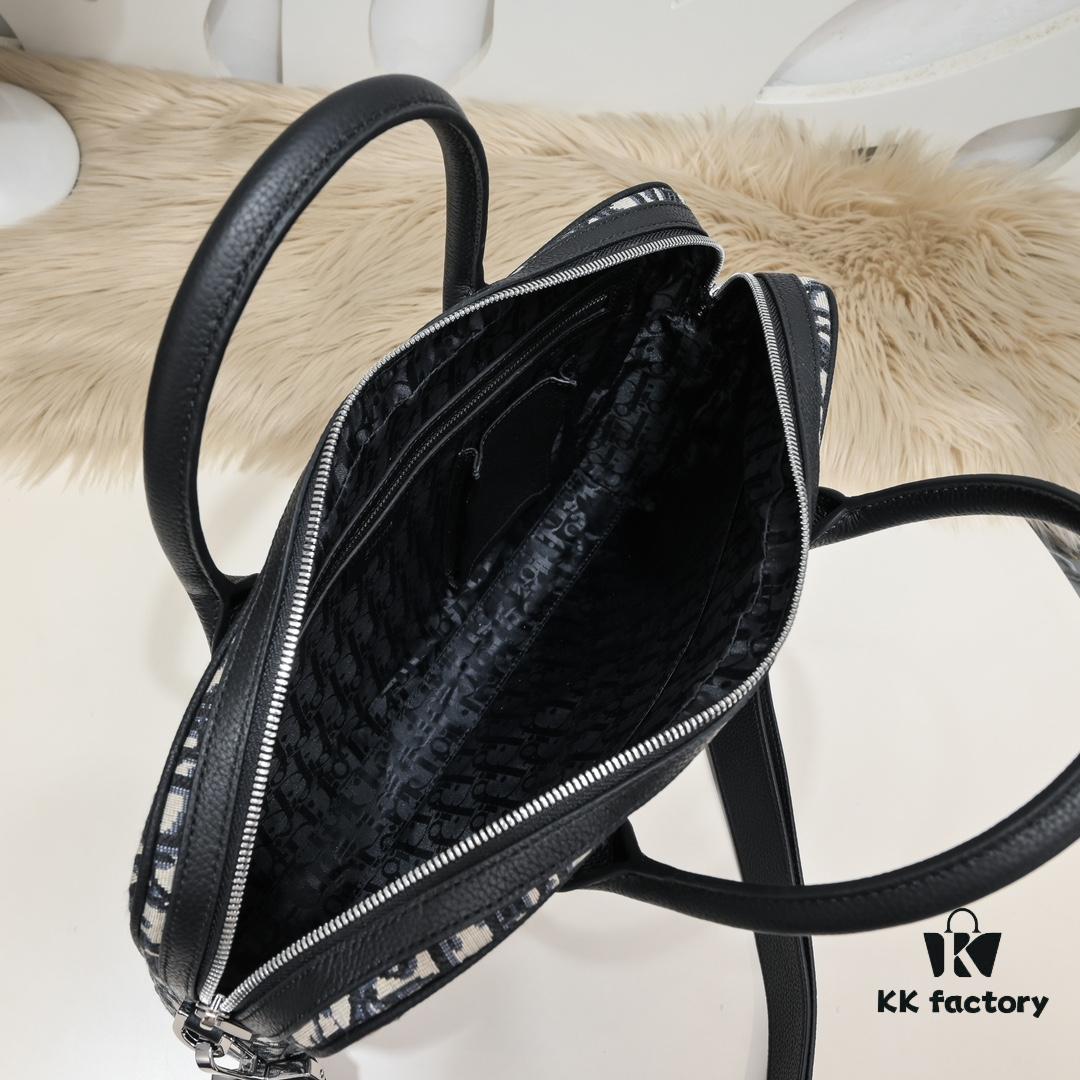 Dior Latest Men's Briefcase from Official Counter - Synchronized with Website, Original Quality