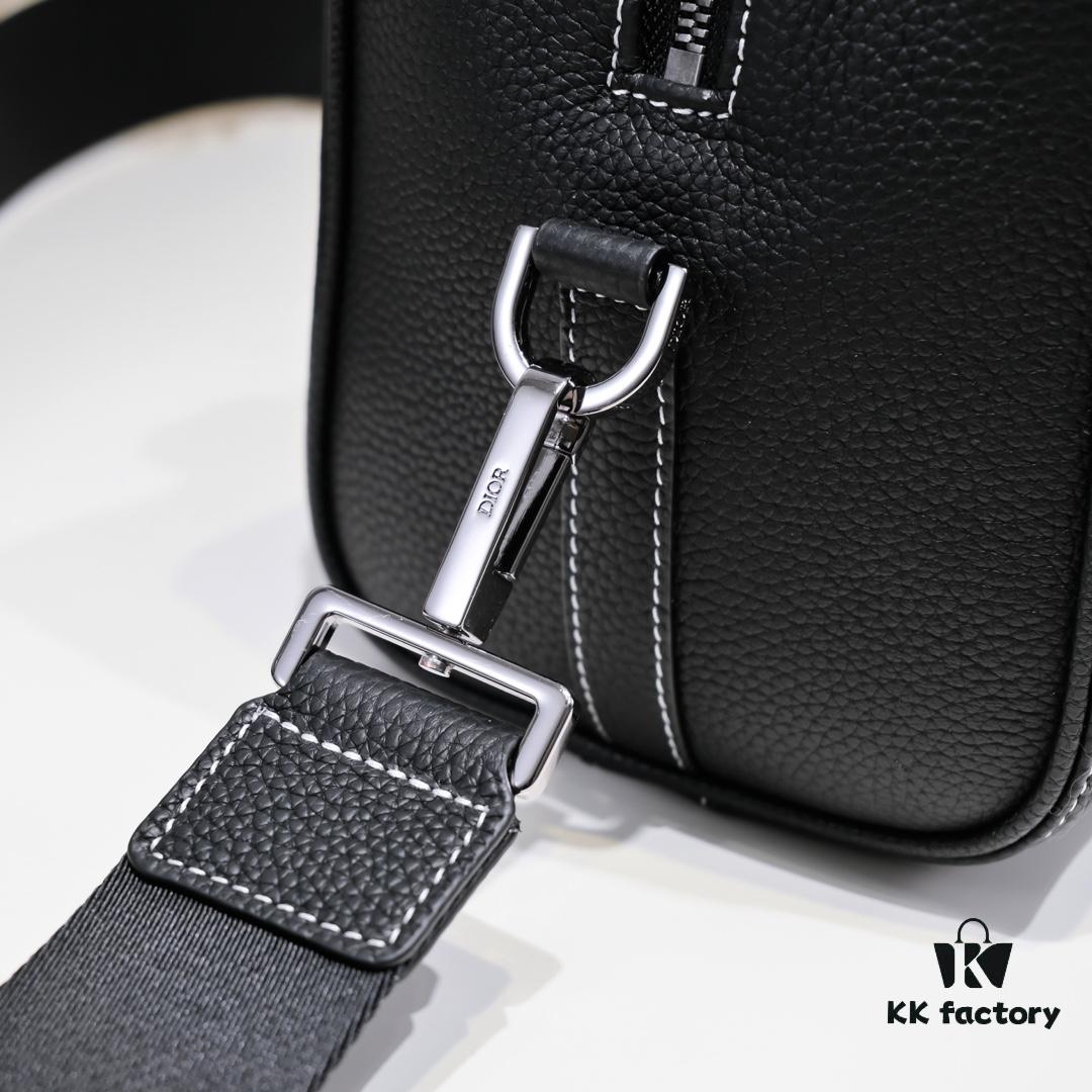 Dior Latest Men's Tote and Shoulder Bag - Official Store New Arrival, Website Synchronized, Original Quality, Full Leather Model D9668