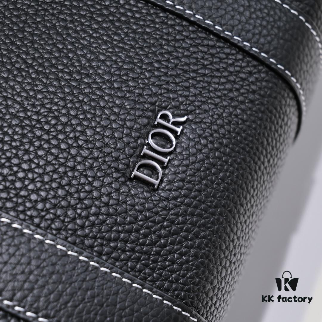 Dior Latest Men's Tote and Shoulder Bag - Official Store New Arrival, Website Synchronized, Original Quality, Full Leather Model D9668