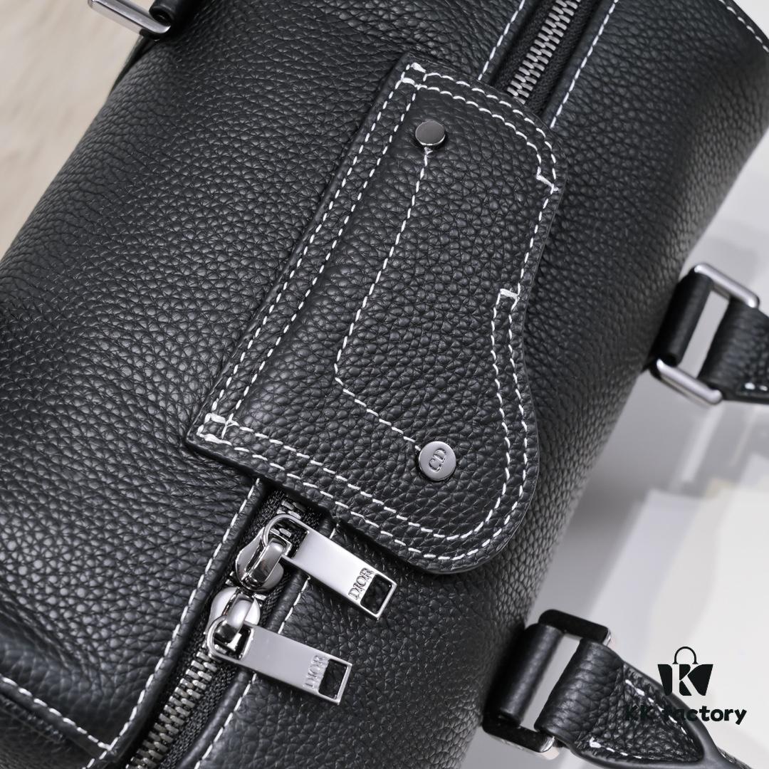 Dior Latest Men's Tote and Shoulder Bag - Official Store New Arrival, Website Synchronized, Original Quality, Full Leather Model D9668