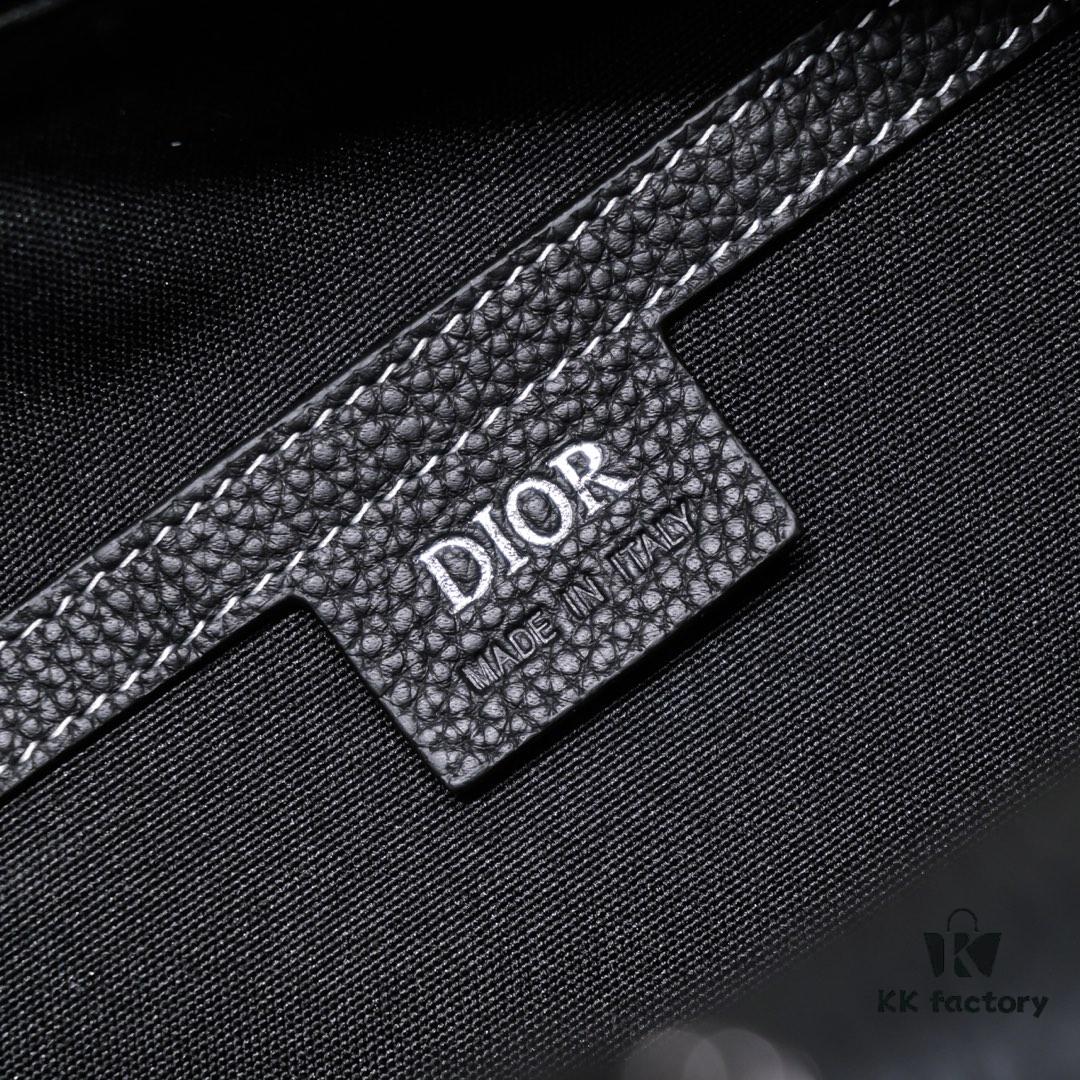 Dior Latest Men's Tote and Shoulder Bag - Official Store New Arrival, Website Synchronized, Original Quality, Full Leather Model D9668