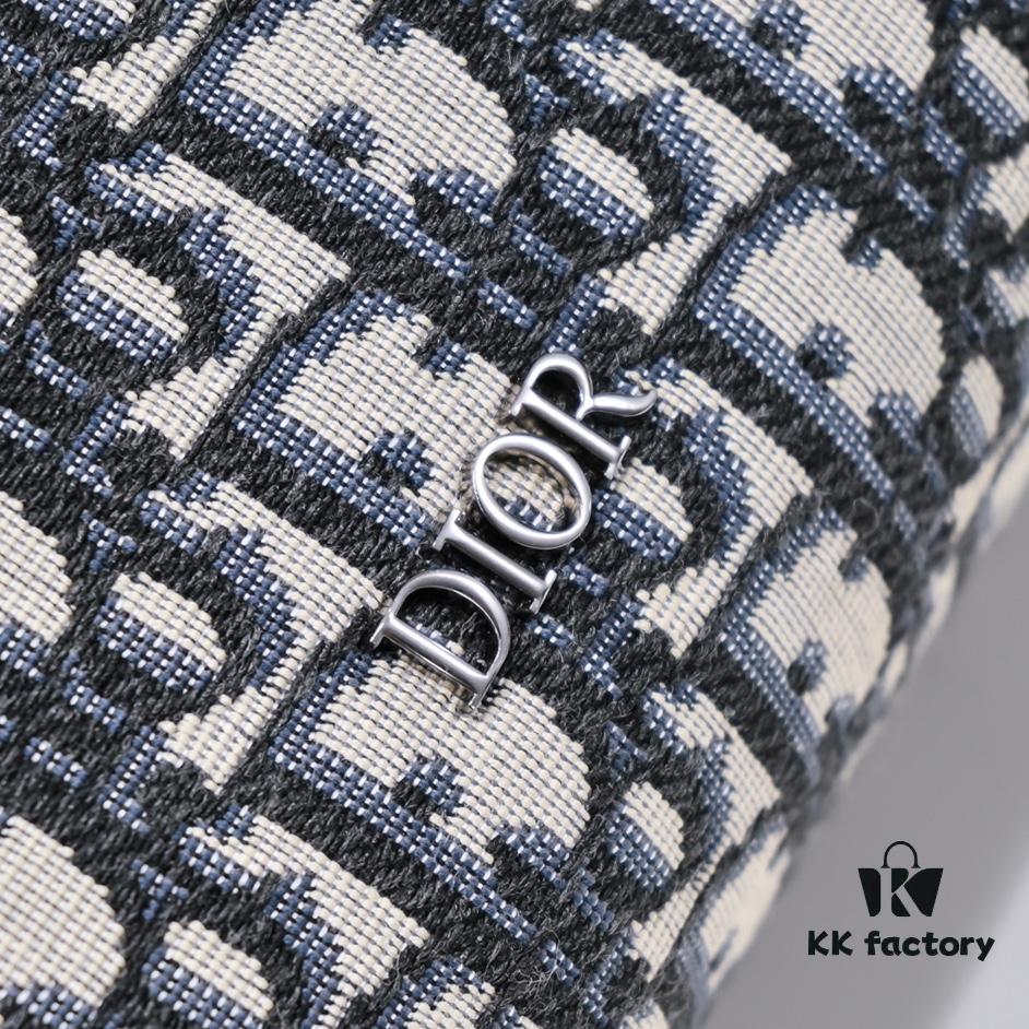 Dior Latest Men's Shoulder Bag Blue Cloth Version D9666