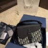 Dior Men's Saddle Messenger Bag in Cowhide Canvas Foldable Box  ️ Size 23.18