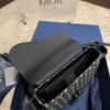 Dior Men's Saddle Messenger Bag ✅ Leather Canvas Foldable Box  ️ Size 23.18