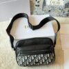 Genuine Leather Version DIOR Men's Messenger Bag