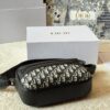 Genuine Leather Version DIOR Men's Messenger Bag