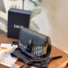Full Leather with Vintage Pattern: Dior's New Men's Saddle Messenger Bag