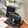 Full Leather Dior Men's Saddle Messenger Bag