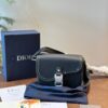 Full Leather Dior Men's Saddle Messenger Bag