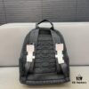 DIOR Men's Sac à dos 8 Denim Saddle Backpack, Unisex Large-Capacity Backpack, School Bag with Precise Inlay Craftsmanship, Classic and Versatile