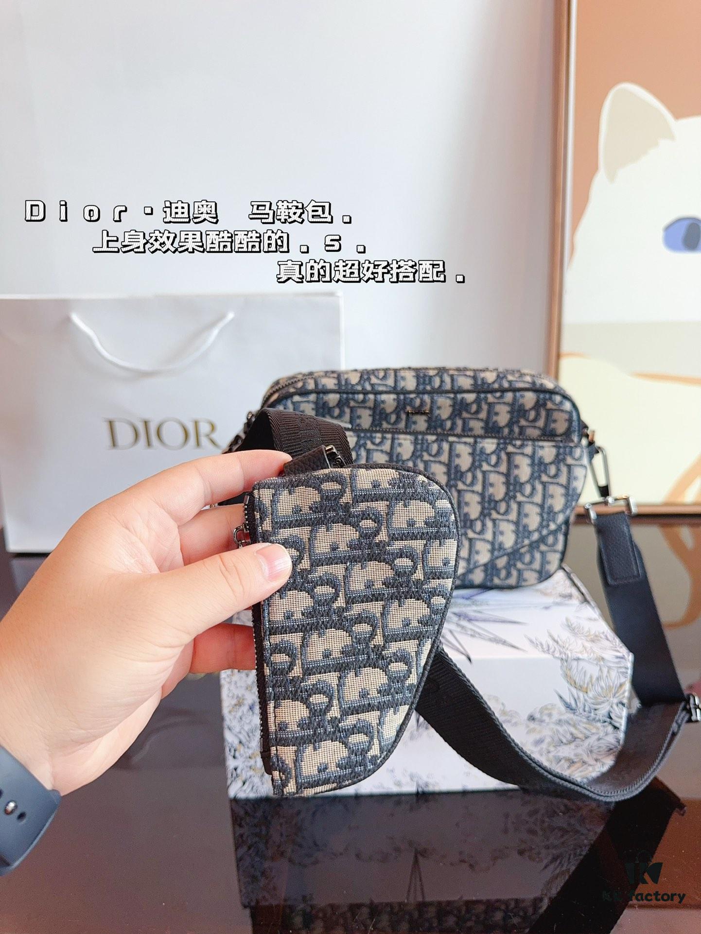 Dior Saddle Bag Homme - A Bold Fusion of Streetwear and Luxury