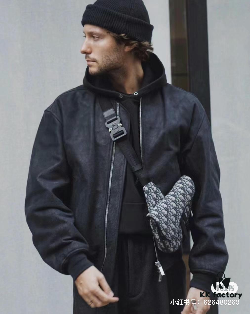 Xihan | Mechanical Buckle Classic Dior Men's Saddle Bag