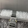DIOR Hit The Road Canvas and Smooth Calfskin Bifold Shoulder Crossbody Bag