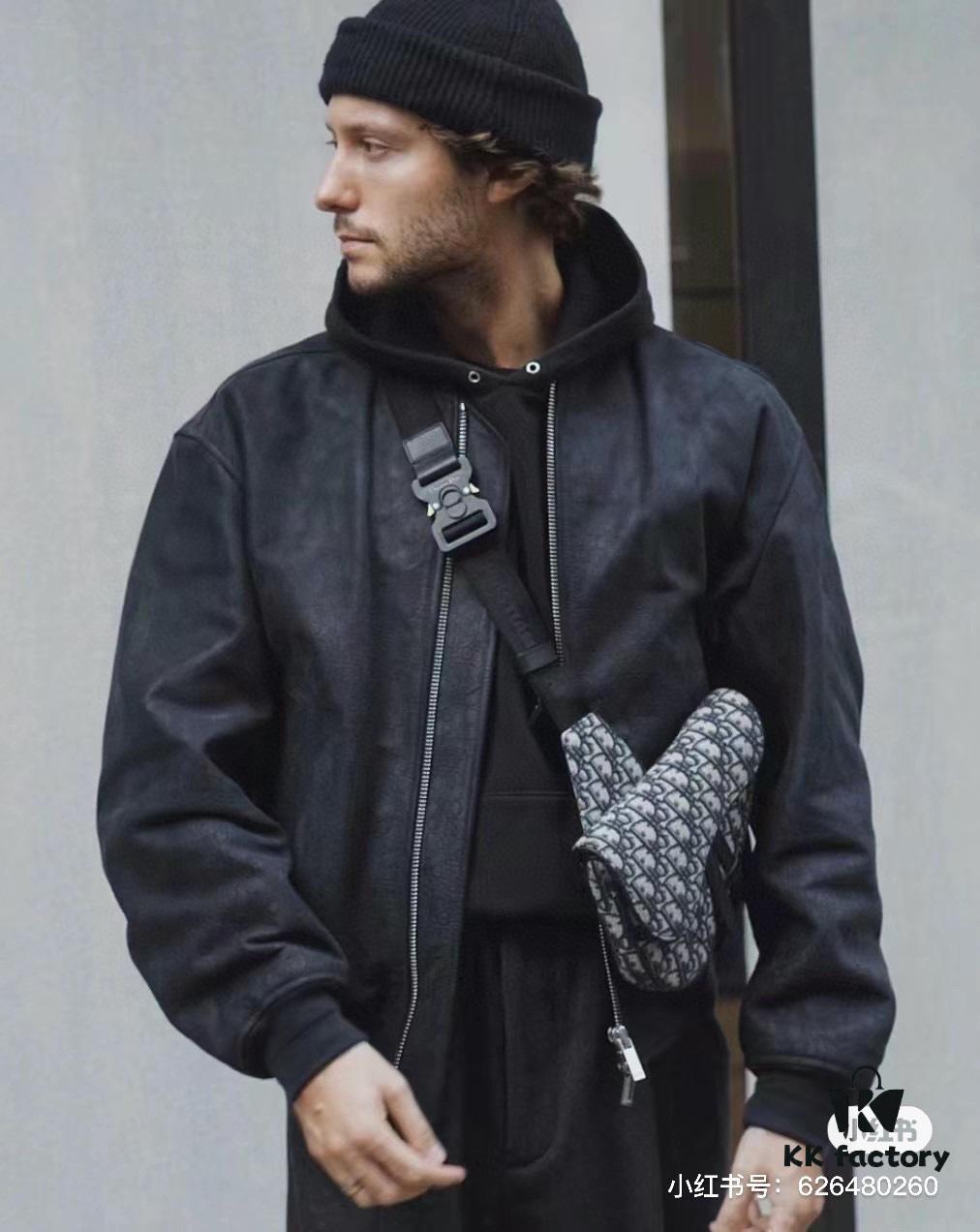 Xihan | Mechanical Buckle Classic Dior Men's Saddle Bag