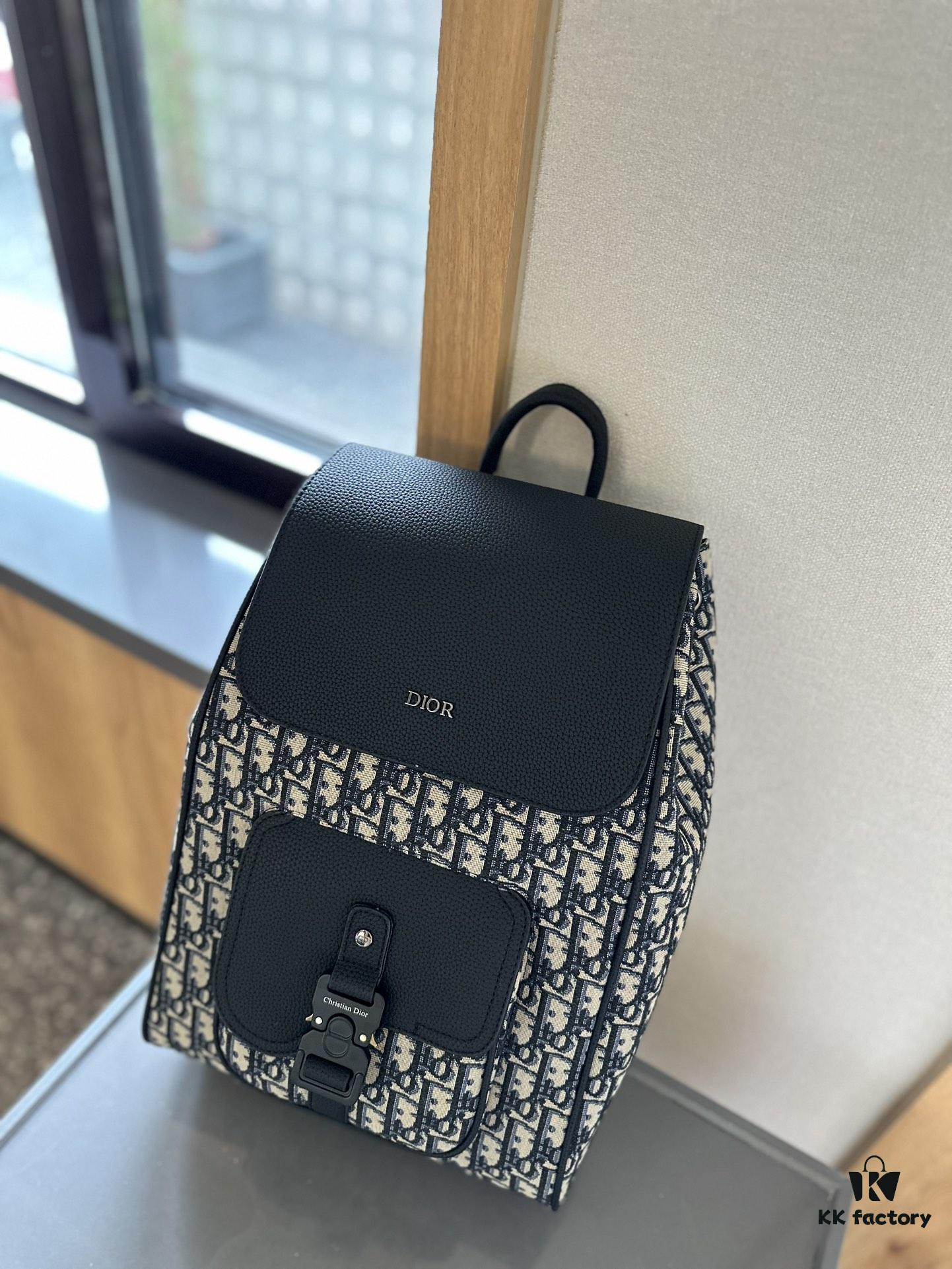 Dior Men's Backpack - Spacious and Unisex Design