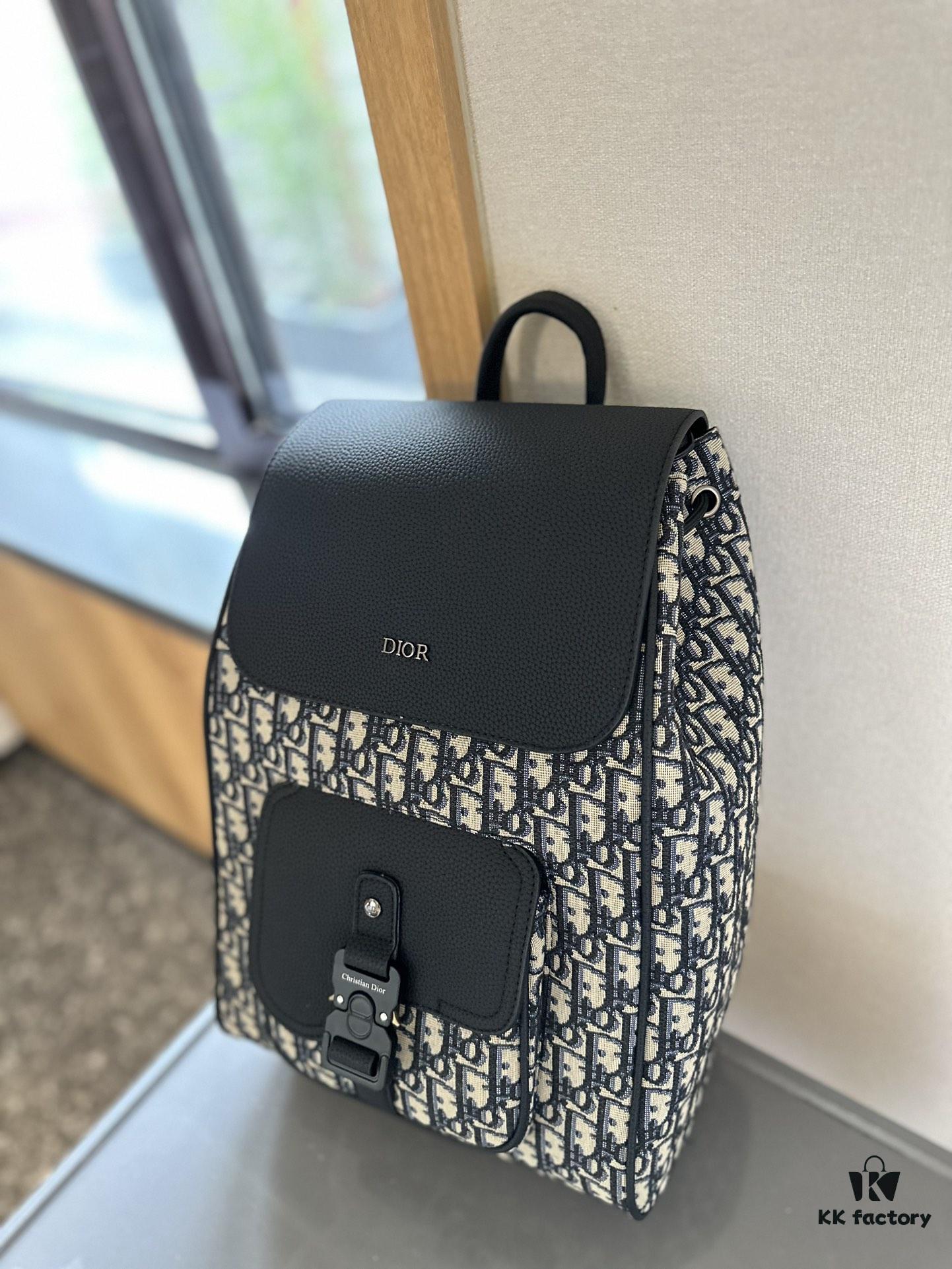 Dior Men's Backpack - Spacious and Unisex Design