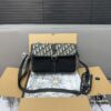 DIOR Dior8 Series Men's Flip-top Shoulder Satchel Unisex Messenger Bag Celebrity Item