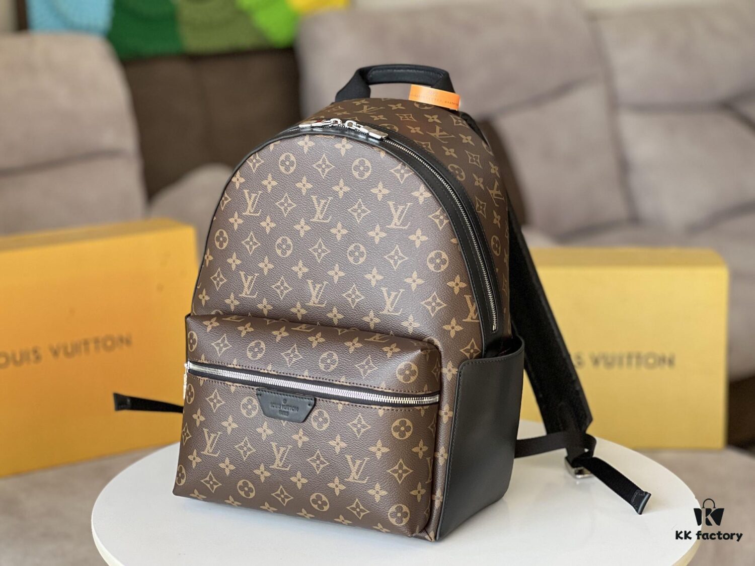 Original Leather DISCOVERY Backpack M46684 Vintage Pattern