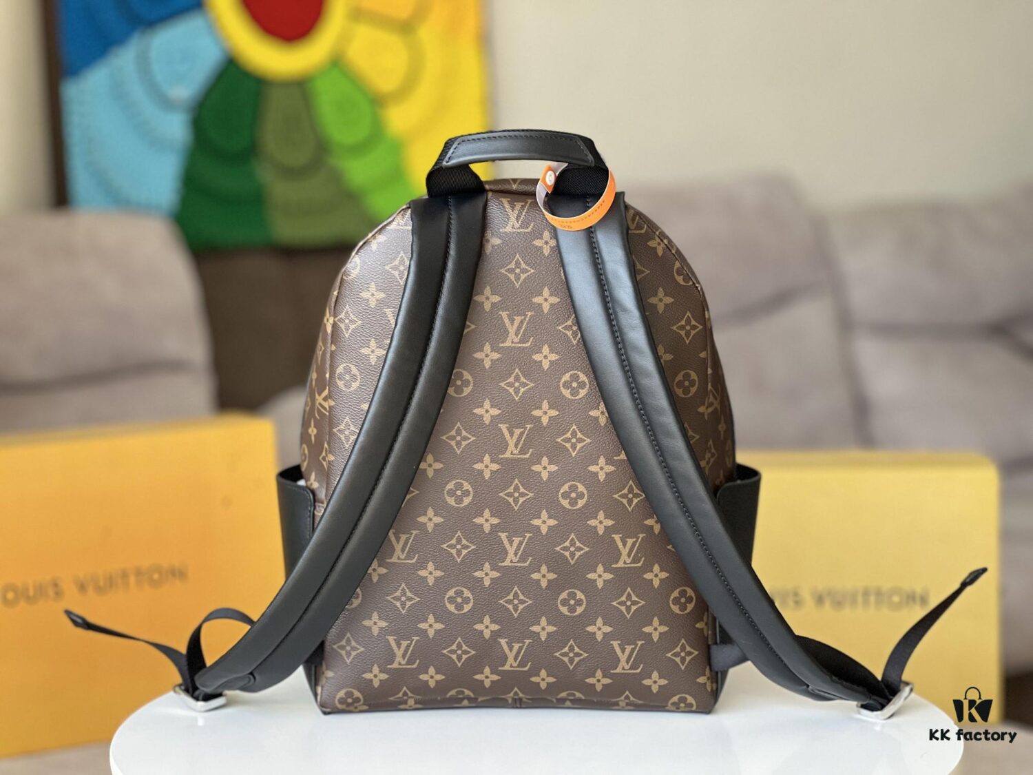 Original Leather DISCOVERY Backpack M46684 Vintage Pattern