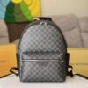 DISCOVERY Leather Backpack N40514 Black Grid