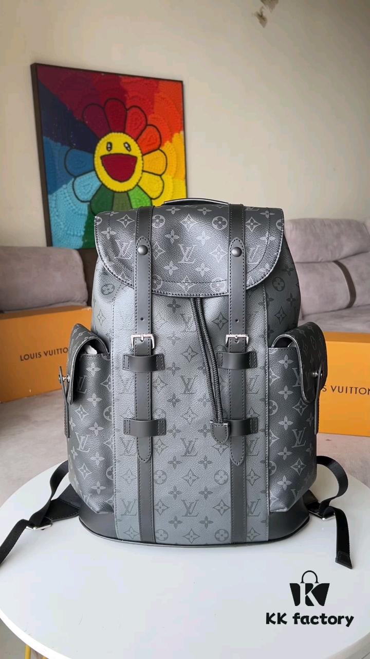 ⭐️Original Order⭐️ Counterpart Development⭐️ Original Hardware👍 Model: M45419 Silver Flower Backpack ✈️ Christopher Small Backpack