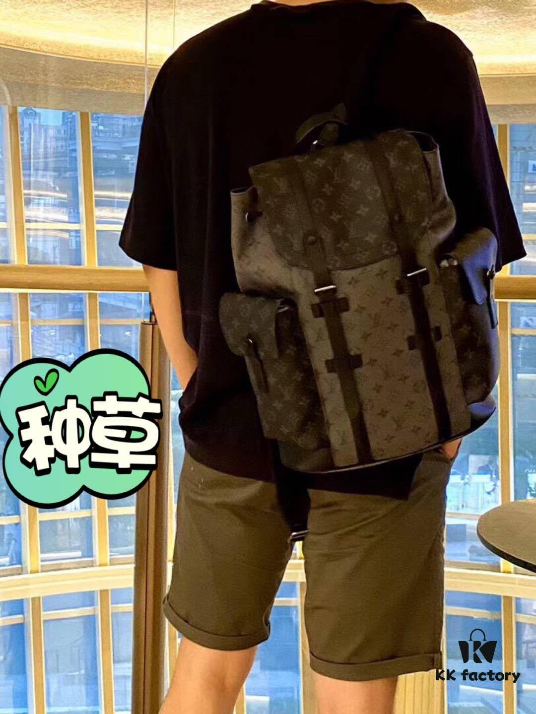 ⭐️Original Order⭐️ Faithful Reproduction⭐️ Authentic Hardware👍 Model: M45419 Silver Flower Backpack✈️ Christopher Small Backpack