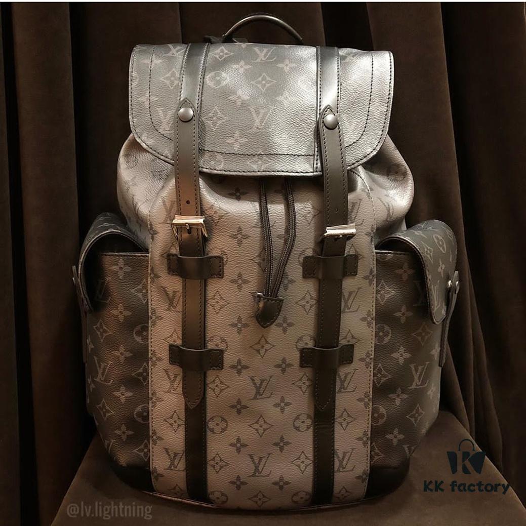 ⭐️Original Order⭐️ Faithful Reproduction⭐️ Authentic Hardware👍 Model: M45419 Silver Flower Backpack✈️ Christopher Small Backpack