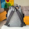 Authentic Louis Vuitton M45419 Silver Flower Backpack ✈️ Christopher Mini Backpack in Monogram Eclipse Canvas