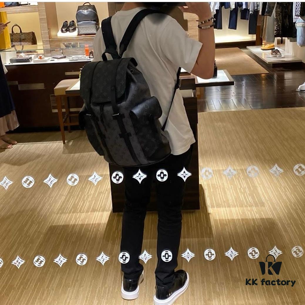 ⭐️Original Order⭐️ Faithful Reproduction⭐️ Authentic Hardware👍 Model: M45419 Silver Flower Backpack✈️ Christopher Small Backpack