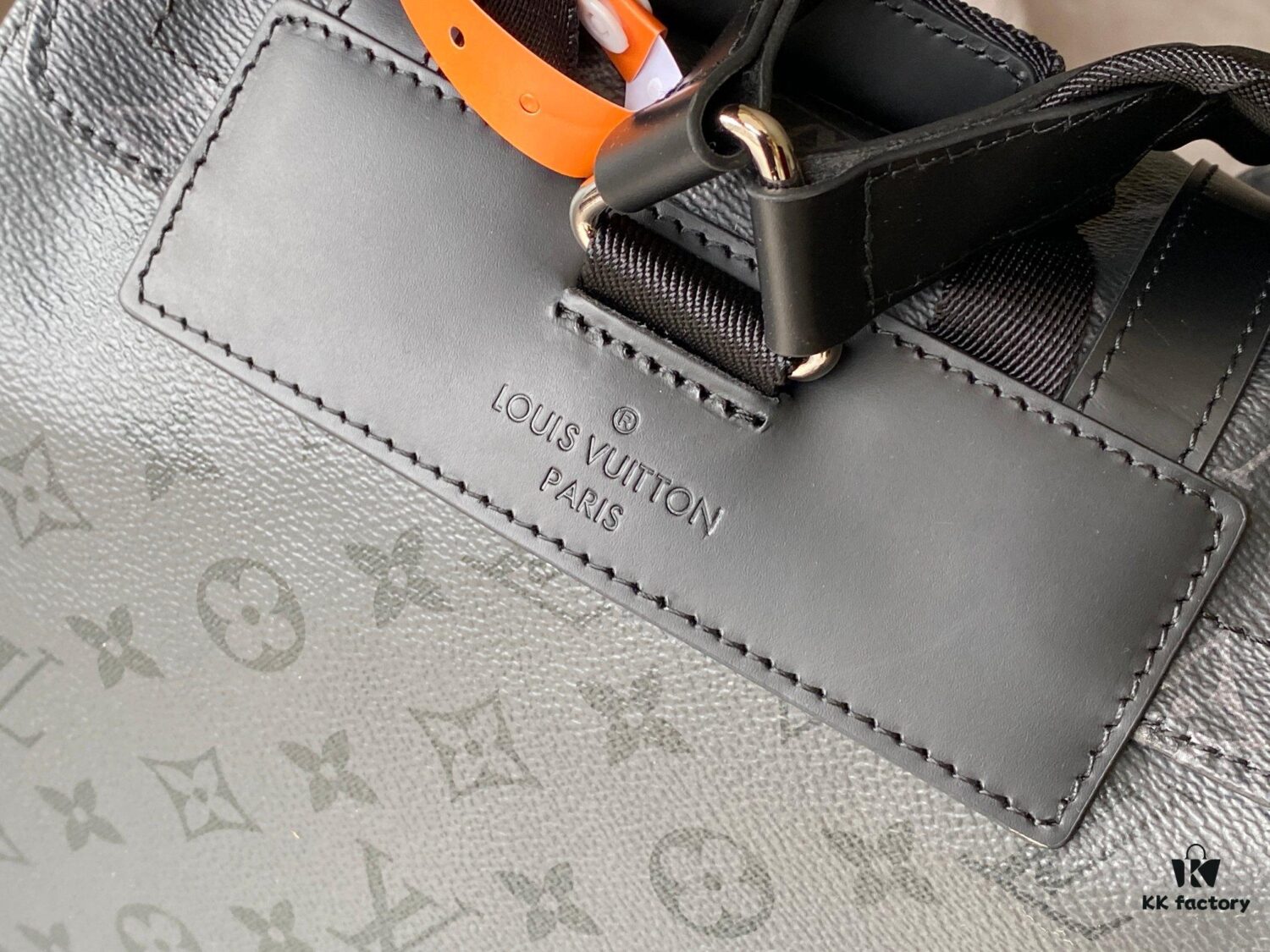 Authentic Louis Vuitton M45419 Silver Flower Backpack ✈️ Christopher Mini Backpack in Monogram Eclipse Canvas