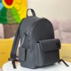 Top-Quality Original Stock - Full-Grain Calfskin Aerogram Backpack with Chip Encoding, Model M57079 Black