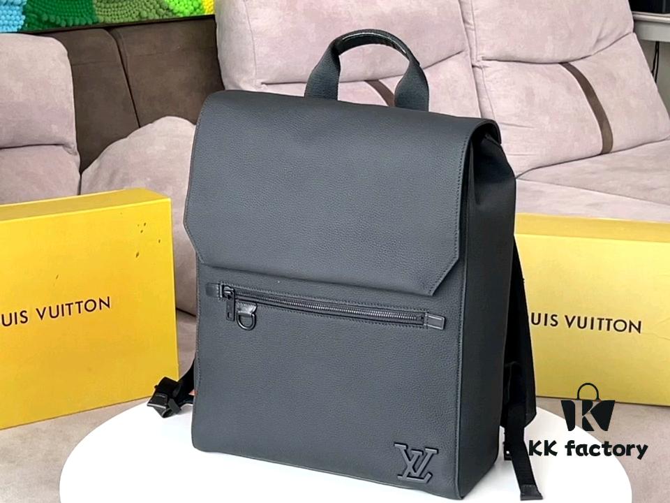 Full Steel Hardware Original Leather TAKEOFF Backpack M21367 Men's Backpack