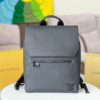 Full Steel Hardware Original Leather Takeoff Backpack M21367 Men's School Bag
