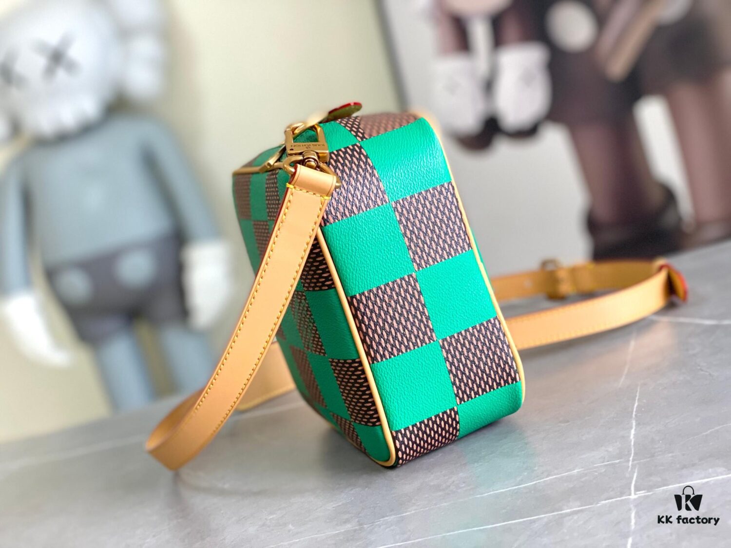 LV Square Bag Louis Vuitton 2024 Men's Spring-Summer Collection Orange N40548 Red N40561 Blue N40547 Green N40563 Yellow N40562