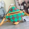 LV Square Bag Louis Vuitton 2024 Men's Spring-Summer Collection Orange N40548 Red N40561 Blue N40547 Green N40563 Yellow N40562