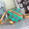 LV Square Bag Louis Vuitton 2024 Men's Spring-Summer Collection Orange N40548 Red N40561 Blue N40547 Green N40563 Yellow N40562