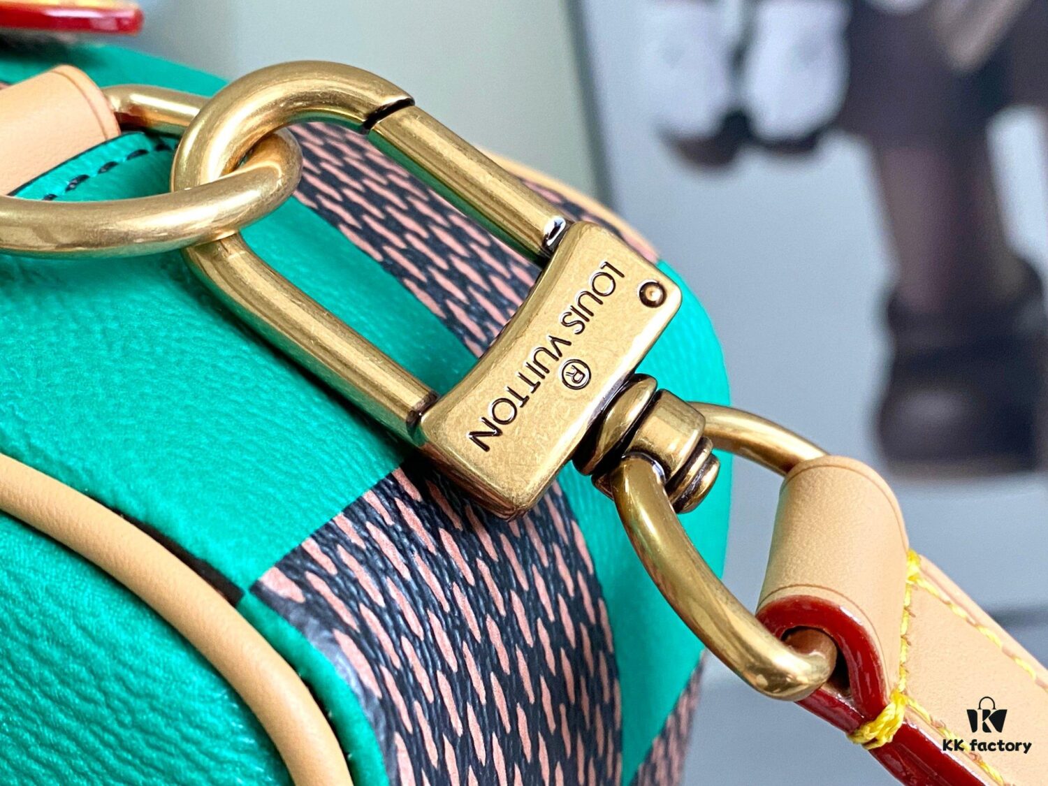 LV Square Bag Louis Vuitton 2024 Men's Spring-Summer Collection Orange N40548 Red N40561 Blue N40547 Green N40563 Yellow N40562