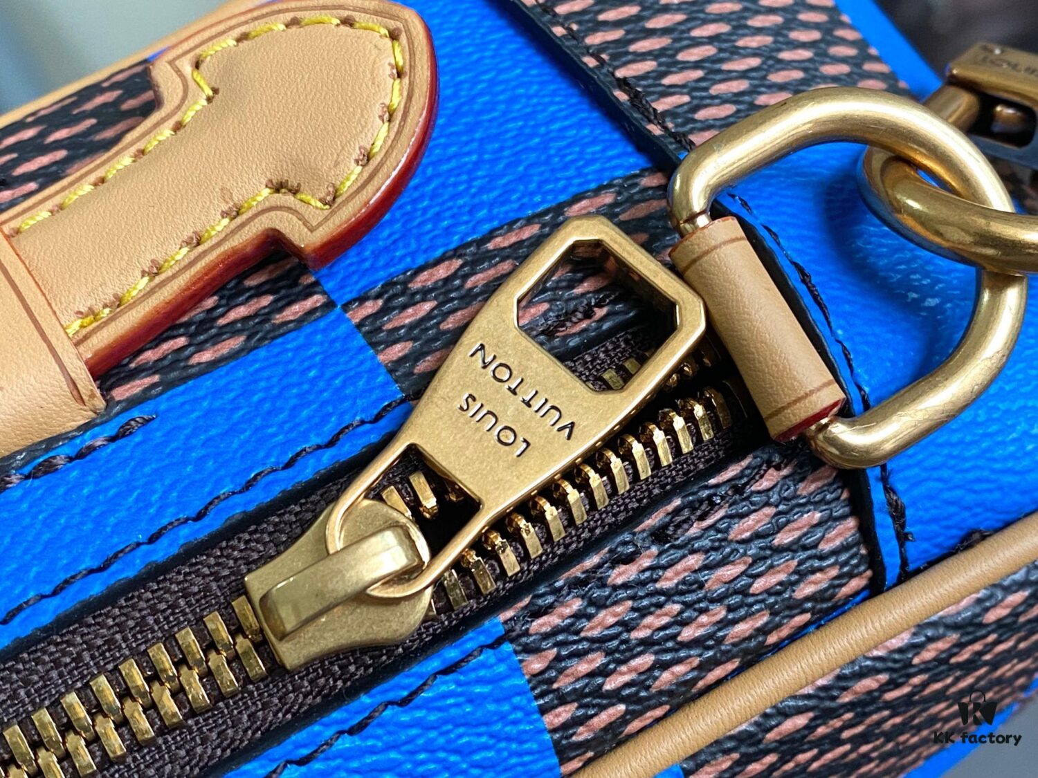 N40548 Orange N40561 Red N40547 Blue N40563 Green N40562 Yellow LV Square Bag Louis Vuitton 2024 Men's Spring-Summer Collection