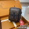 LV CHRISTOPHER Men's Crossbody Camera Bag, Mini Messenger Bag, Phone Pouch, High-Capacity Replica Airplane Box