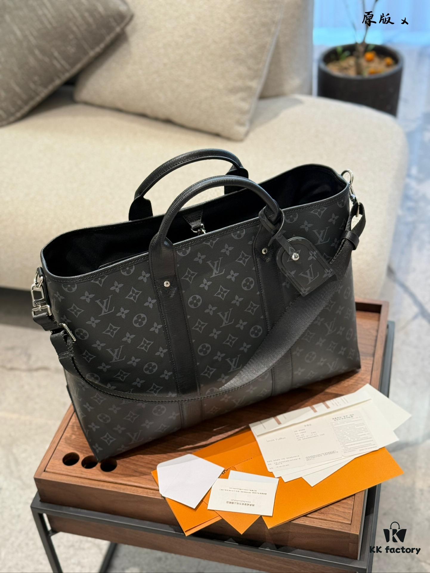 LV Men's Business Bag Casual Briefcase