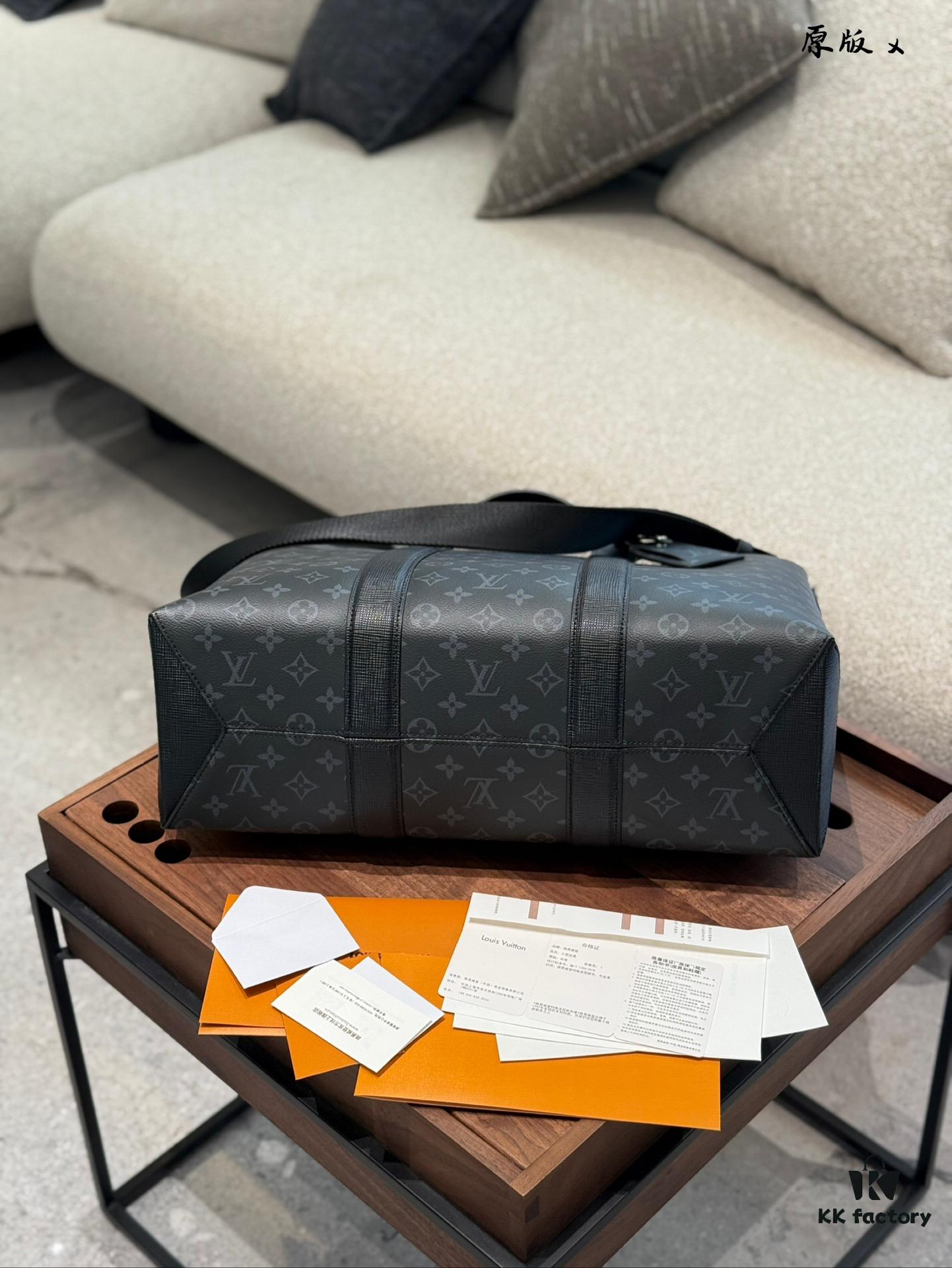 LV Men's Business Bag Casual Briefcase