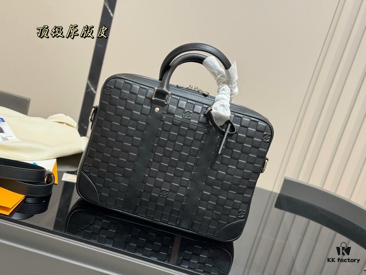 Brand New Men's LV Sac Plat Original Briefcase