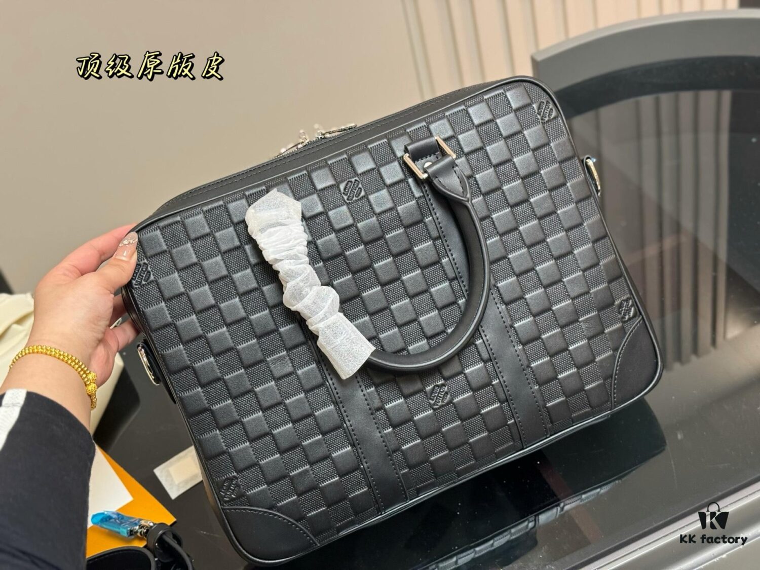 Brand New Men's LV Sac Plat Original Briefcase