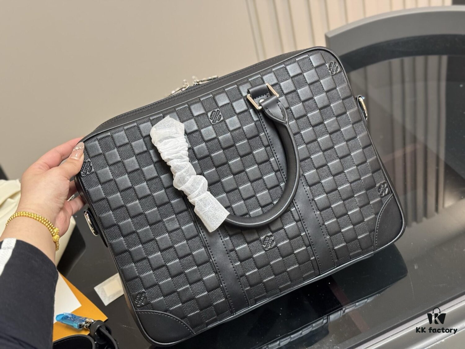 Brand New Men's LV Sac Plat Original Briefcase