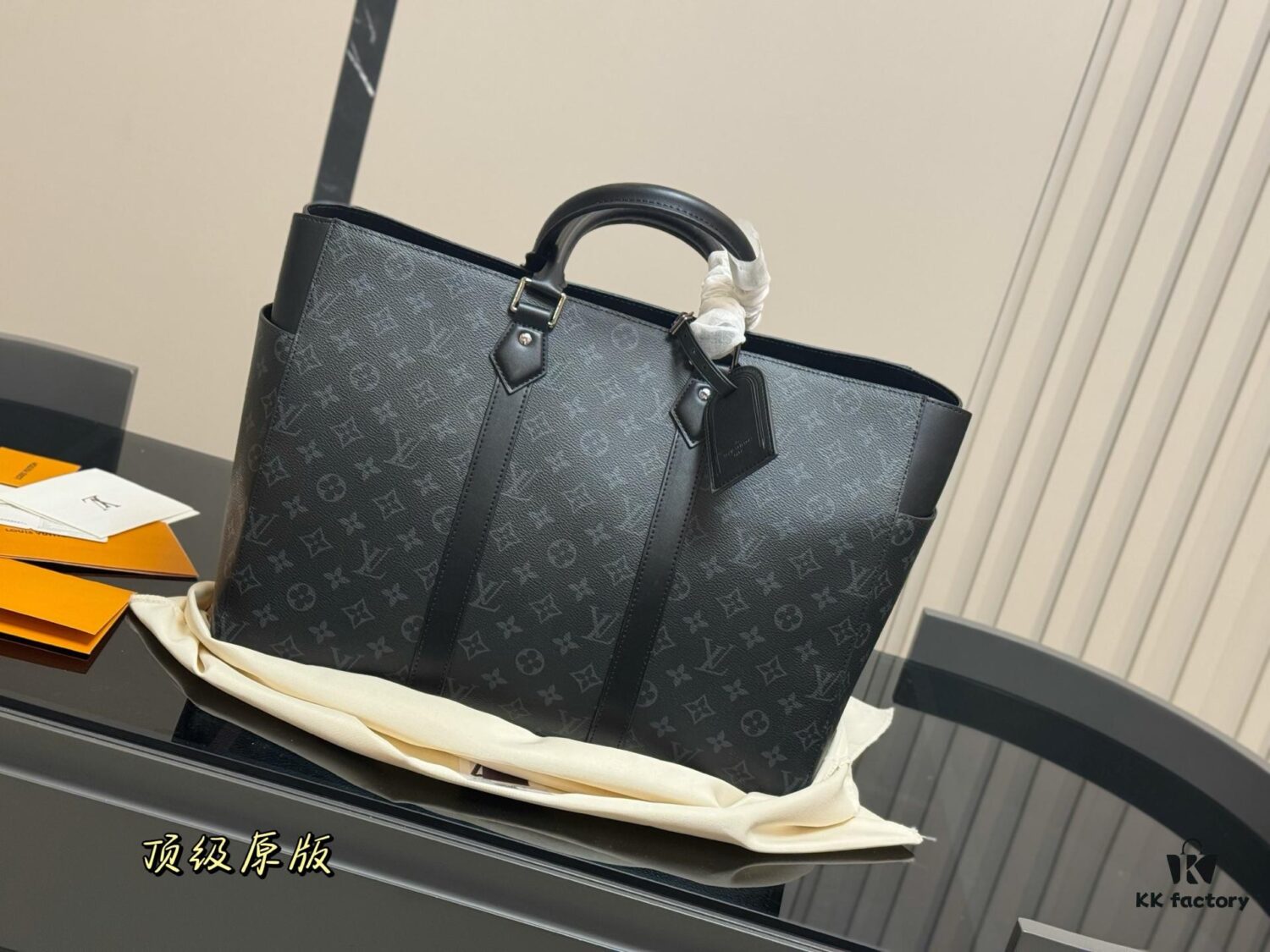 New Men's LV Sac Plat Original Briefcase
