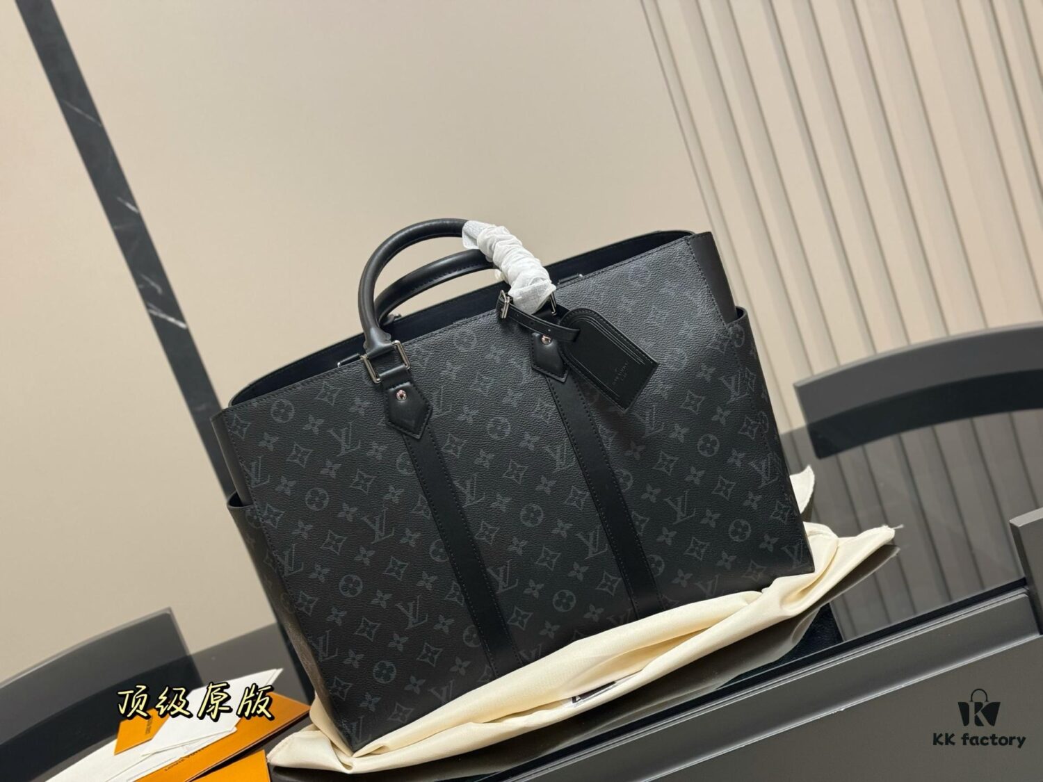 New Men's LV Sac Plat Original Briefcase