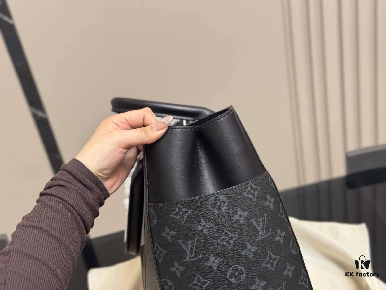 New Men's LV Sac Plat Original Briefcase